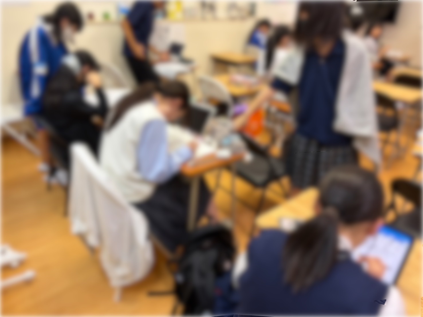 テスト後、全員参加!!伸びるのはここから。